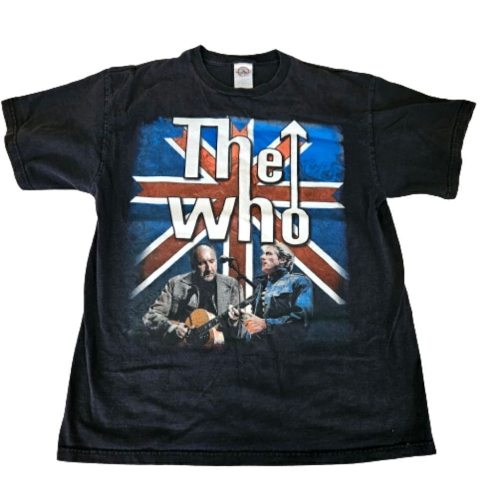 Y2K The Who 2006 Long Live Live Rock North American Tour Band Merch T-Shirt L